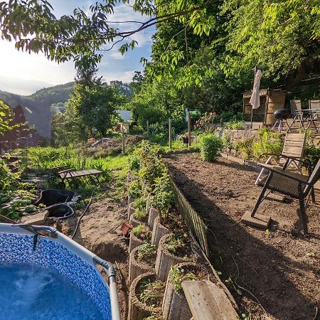 Urlaubsmagie - Bad Schandau Fusslaufig, Garten, Pool - R1 Rathmannsdorf Kültér fotó
